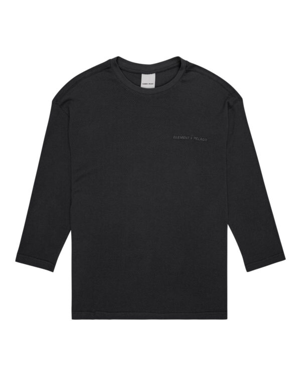 Pelago x Element Knit Long Sleeve Off Black M