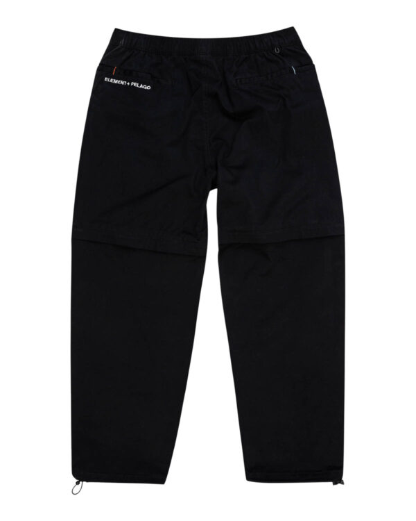 Pelago x Element Convertible Chillin Pant Flint Black S