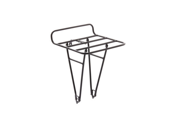 Large Commuter Front Rack Alloy Matt Black